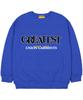 UNION GARMENTS [Fleece-Lined] Greatest Oversized Sweatshirt Blue