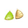 5pcs Stainless Steel Enamel Triangle Charms for DIY Jewelry Findings Necklace Pendant Bracelets Earrings Making Eardrop Supplies