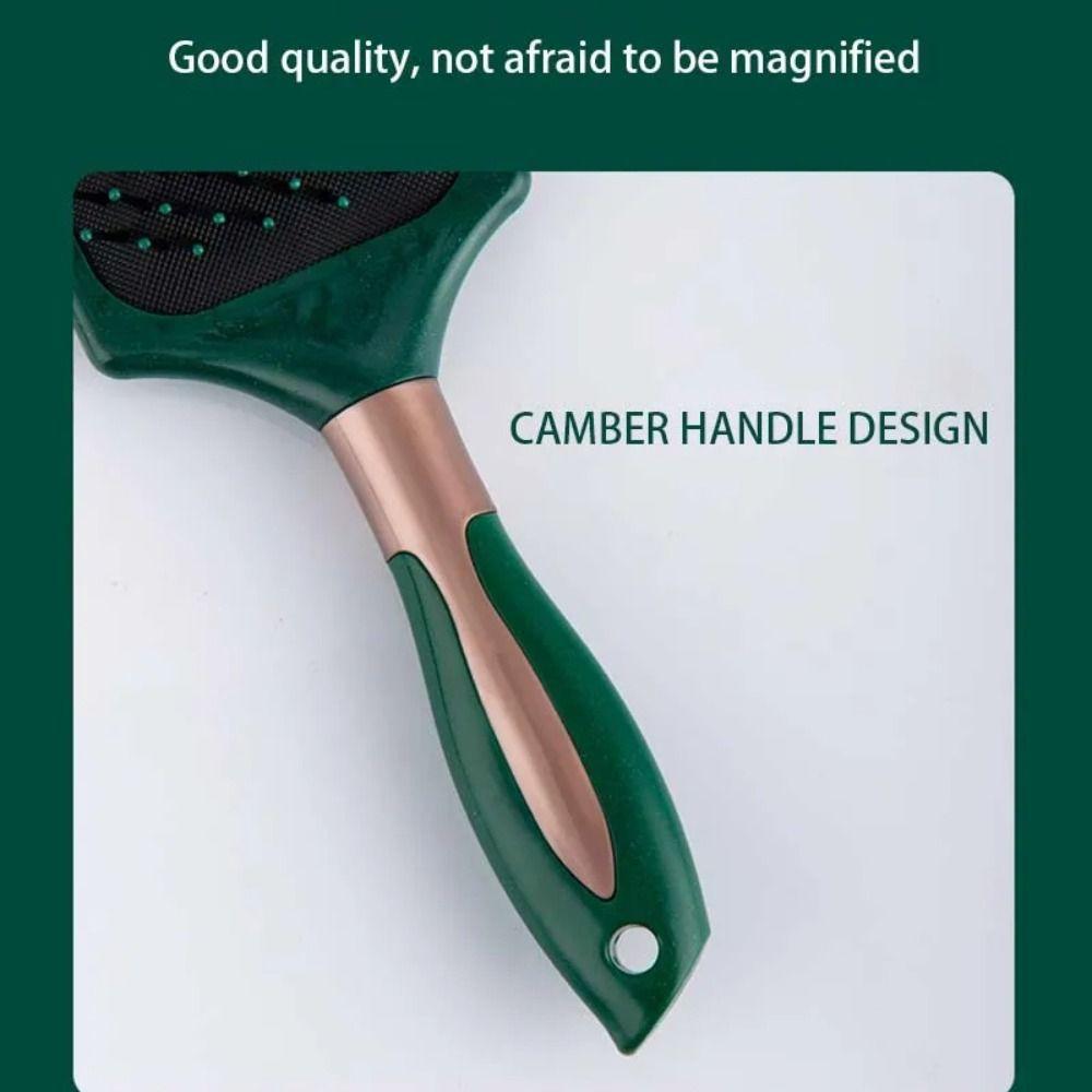 Dark Green Hairdressing Comb Anti-static Massage Comb High Quality Salon Hairbrush