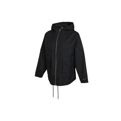 Women's Sportswear Essential Woven Oversized Hooded Jacket Black CZ9329-010