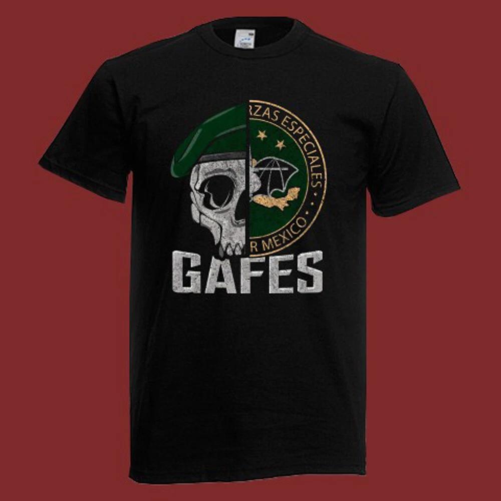 

Mexico Gafes Fuerzas Special Forces Army Military Men s Black Size S-5XL XL