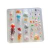 3D Ocean Series Silicone Nail Mold for DIY Nail Art Jellyfish Starfish Shells Transparent Manicure Decoration Craft
