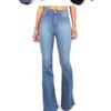 Women's Summer High-waisted Micro-large Jeans Spring and Autumn Wide-legged Thin Long Flared Trousers