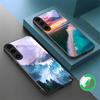 Sea storm small sailboat Suitable For Samsung Galaxy S26 Ultra S20 FE S21 S22+ S23 Plus S24 S25 Edge magnetism Glass Phone Casee