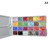 Nail Art Stamping Palette Gel 1Pcs Non-Sticky  for Color Mixing Smooth Gradient Ombre Effects Salon Use