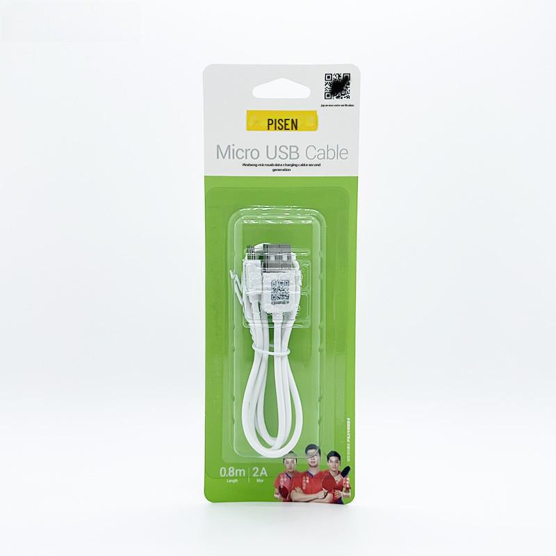 PISEN Fast Charging V8 Android Cable for Vivo, Huawei, Oppo, and Xiaomi Phones