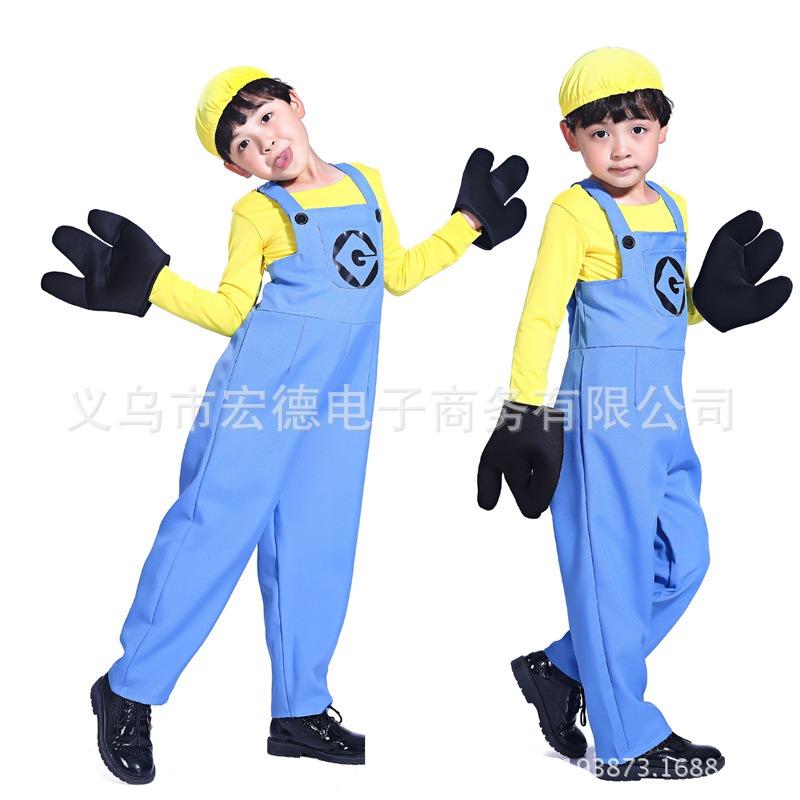 Halloween Parent-Child Costumes Children Adult Costumes Anime Cartoon Thief Super Daddy Show Props