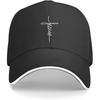 Jesus Cross Faith Christian Baseball Cap Religious Gifts Adjustable Casual Dad Hat