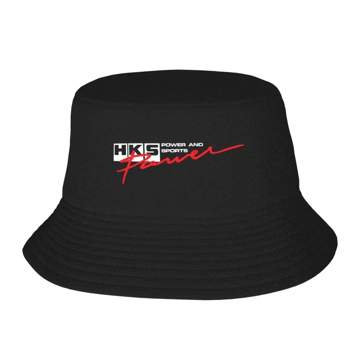 

HKS Power Bob Hats Летние Аксессуары для Путешествий Головные Уборы Рыбацкие Шляпы для Мужчин Женщин на Открытом Воздухе Складная Шляпа Буни One Size