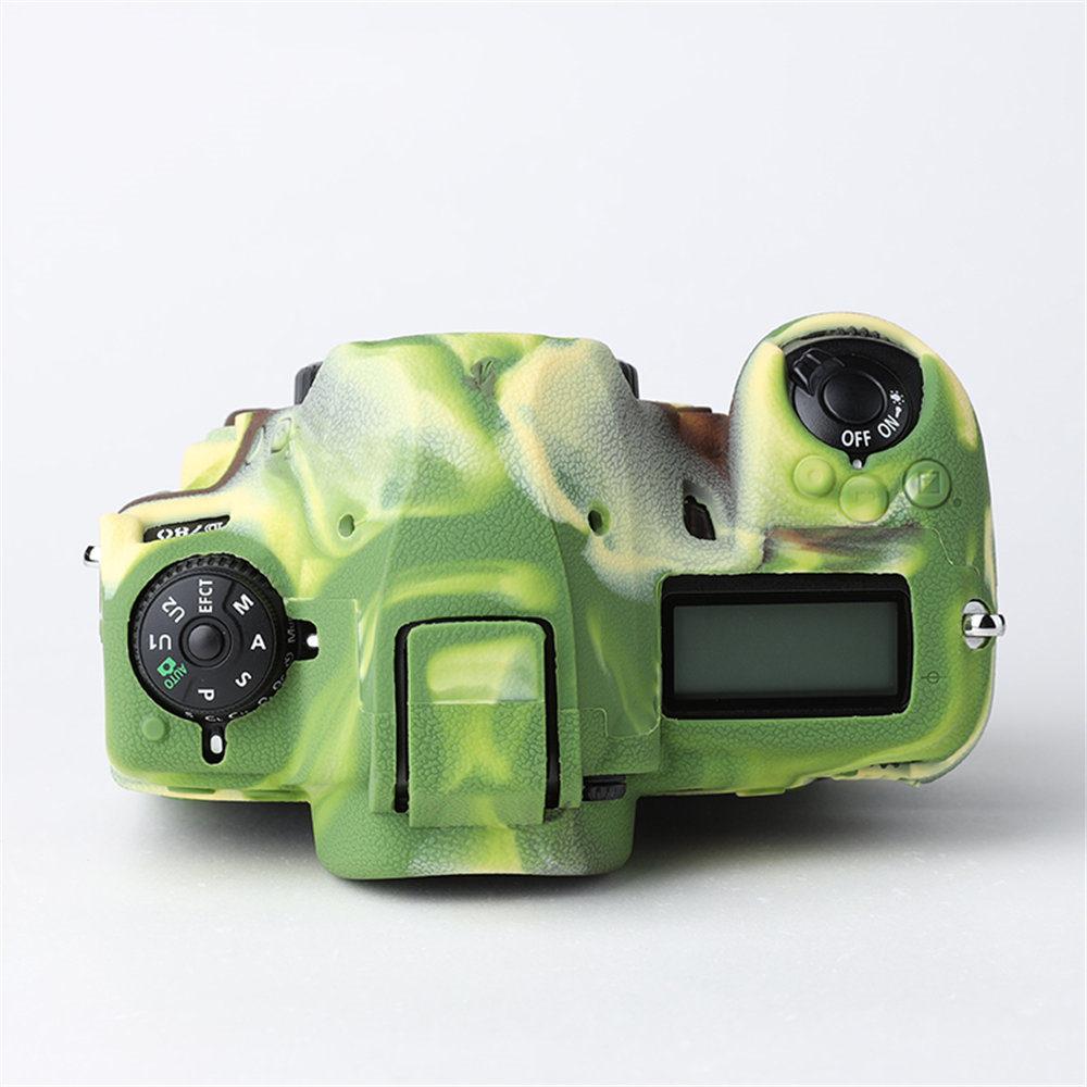Litchi Pattern Soft Silicone Armor Camera Body Case For Nikon D780 D850 D7100 D7200 Rubber Cover Skin
