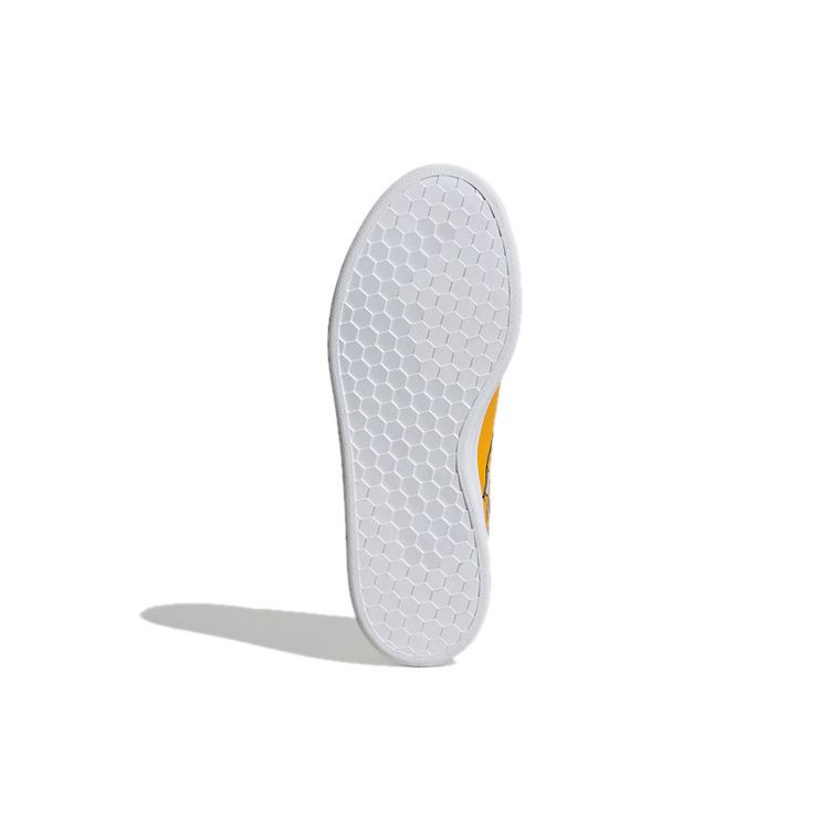 Adidas Neo Grand Court Gudetama Collaboration Retro Casual Sneakers Women Sneakers Yellow FY3025