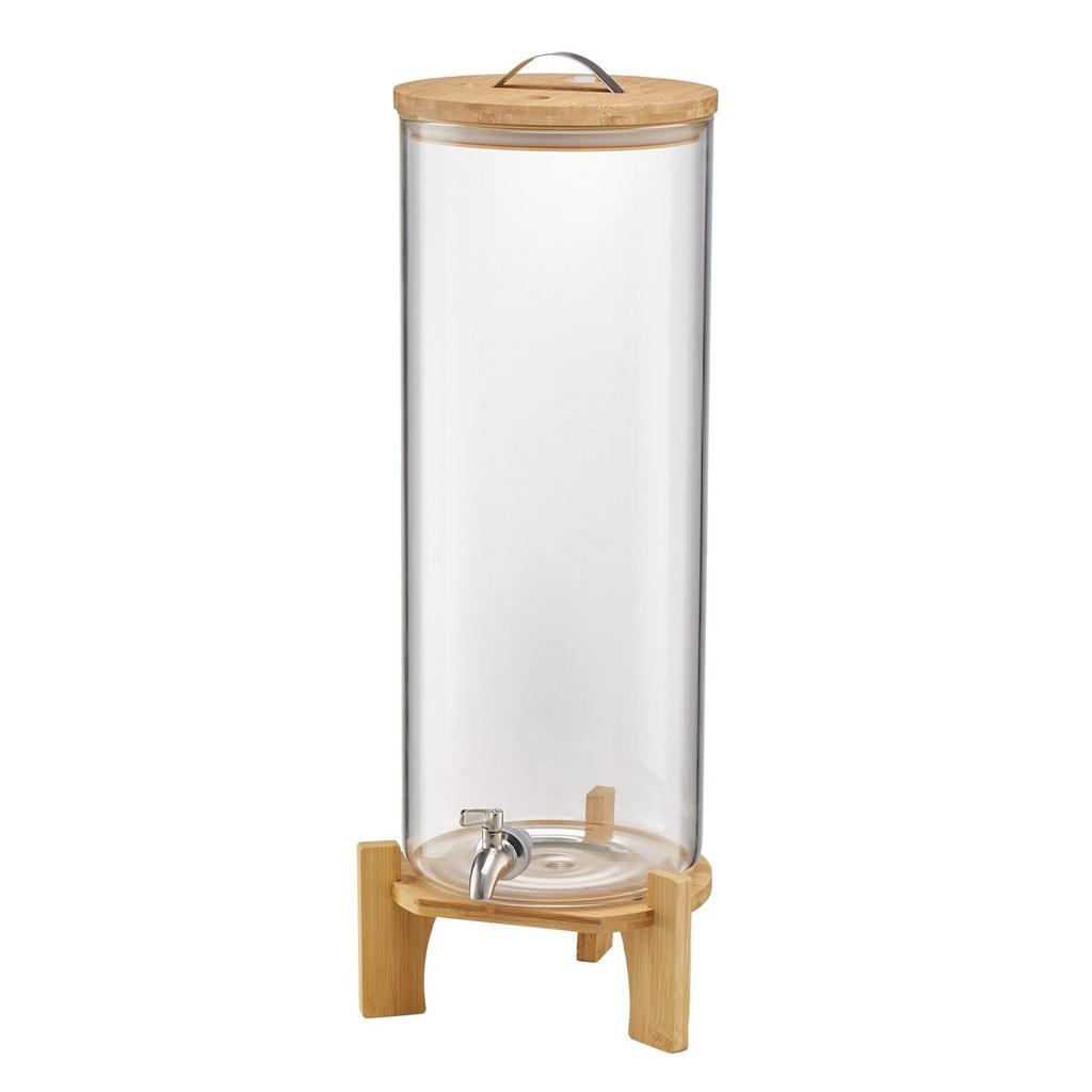 Drink Dispenser 13L Beverage Dispenser for Parties Glass with Stand
