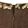 ELLE KIDS Girls' Sequin Beaded Wool Vest Dress