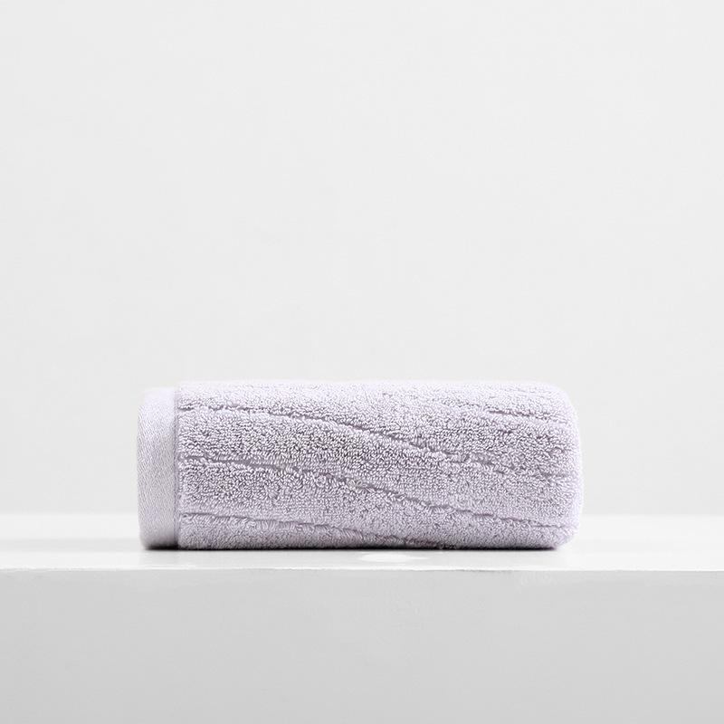 Premium Class A Combed Cotton Adult Face Towel - Thick, Plain Color, Perfect for Gifts 35x75 cm