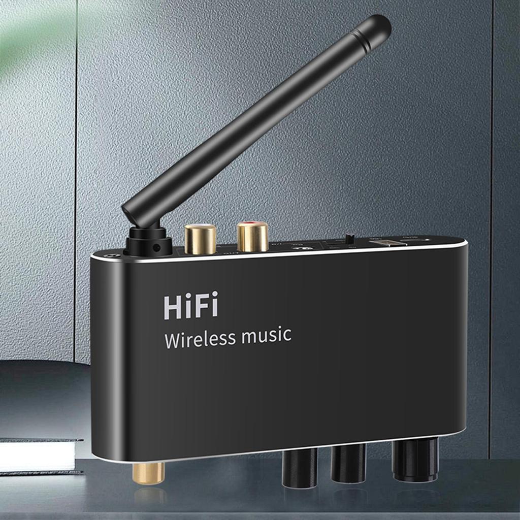 DAC Audio Decoding Digital Signals To Analog with Bluetooth-Compatible Optical Coaxial Audio Decoding Converter