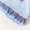 DiSa Girls' Summer Plaid Patchwork T-Shirt
