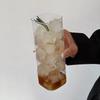 Square Glass Drinking Cup Set