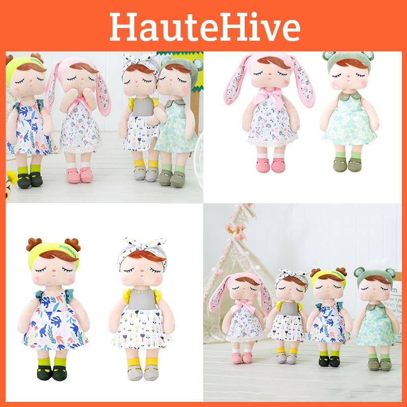 Metoo Stuffed Doll Princess Angela Bunny Plush Soft Rabbit Fashion