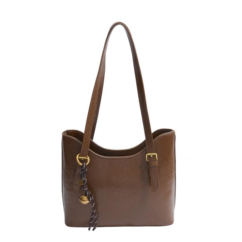 Elegante, ruime totebag voor dames, wintercollectie, stijlvolle schoudertas