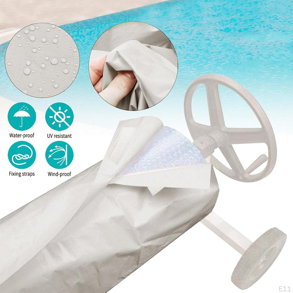 Pool Blanket Reel Cover - Weatherproof Protection for Winter