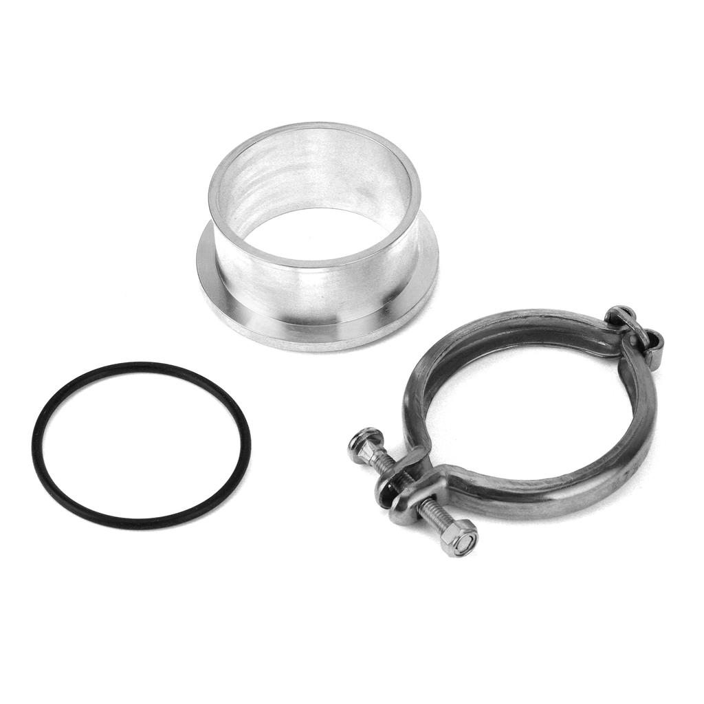 Turbo Compressor V Band Flange Clamp Accessory Fit for Holset HX35 HX35W HX40W Turbo