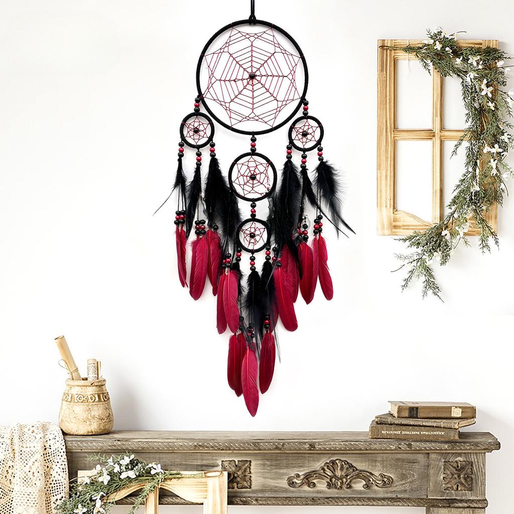 Decoration indian sen system dreamcatcher room bedroom bedside hanging decoration wind chime teenage girl heart birthday gift girls send classmates