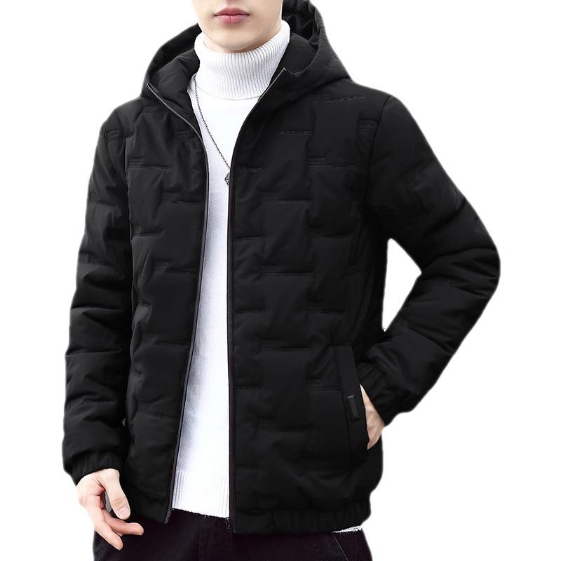 Зимняя мужская красивая хлопковая одежда для молодых людей — фото 6