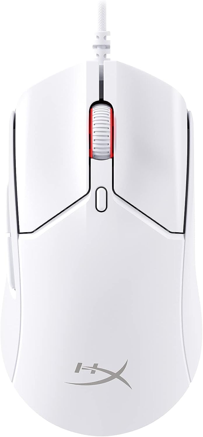 

HyperX Pulsefire Haste 2 Gaming Mouse for High 6N0A8AA Gamers, Ultra-Lightweight 53g, Precision, White, [Used]