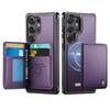 Samsung S26 Ultra Phone Case with Card Holder & Wireless Charging Stand