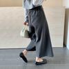 2026 Spring/Summer Wide-Leg Cropped Pants: Versatile, Fashionable, Simple Eight-Point Suit Pants