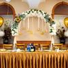 Artificial Wedding Arch Flowers Kit, Sunflowers Rustic 2pcs Flower Garland for Lintel, Wall, Door Party Reception Decoration