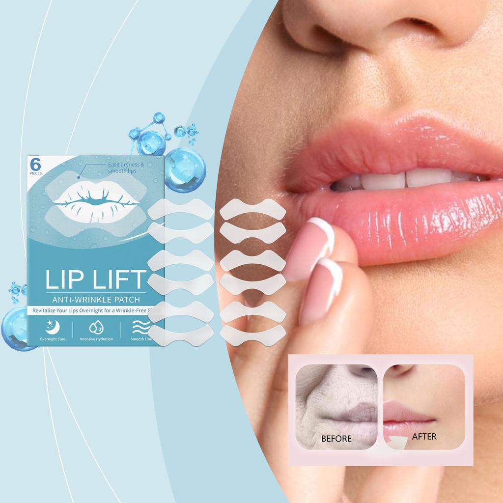 Lip Wrinkle Removal Patch Facial Smile Line Smoothing Fine Lines Wrinkle Patch Suitable For A Variety Of Lip Shapes.
