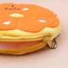 Wonder Pocket Watermelon Orange Fruit Shape Plush Keychain Pendant Coin Pocket Pouch Purse