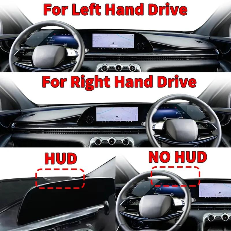 for OMODA 9 SHS PHEV OMODA C9 (NOT FOR EU SHS‑P Big AR‑HUD) Car Dashboard Cover Dashmat Non‑Slip Protective Dash Mat Accessories