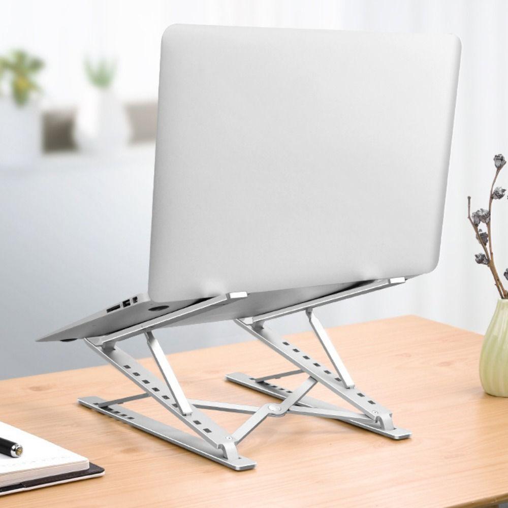 Double Layer Notebook Holder Foldable Notebook Support Holder Wear Resistant Laptop Stand  Desktop