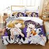 Top Anime Kaichou wa Maid-sama Usui Takumi Misaki Bedding Set Boys Girls Twin Queen Size Duvet Cover Pillowcase Kids Adult Soft