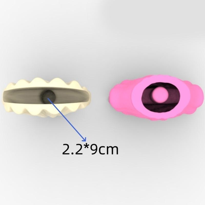 Silicone Mould Shell Shape Suitable for Succulent Plant Pots Concrete Casting Resin Planter Vase Pen Holder Crafting