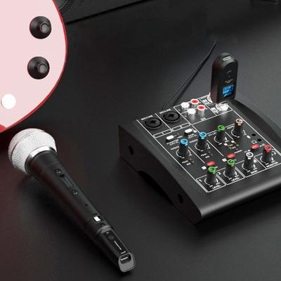 Microphone Wireless System Signal Adapter Microphones Wired To Wireless System for Audio Mixer Dynamic Mic Electric Guitar Bass