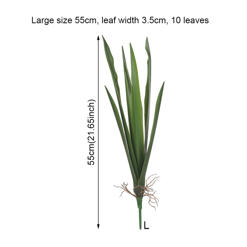 5/7/10 Real Touch Artificial Orchid Leaf Silicon Feel Leafs Butterfly Orchid Flower Home Decorative Grass Arrangements Plant