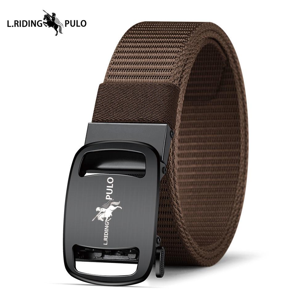 Men's Automatic Buckle Wear-resistant Belt for Middle-aged and Young Business and Casual Belt