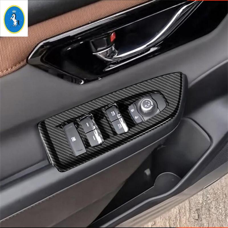 Car Window Lift Button / Head Lights Switch Butto Decor Panel Interior Cover Trim Interior Accessories For Subaru Forester 2025