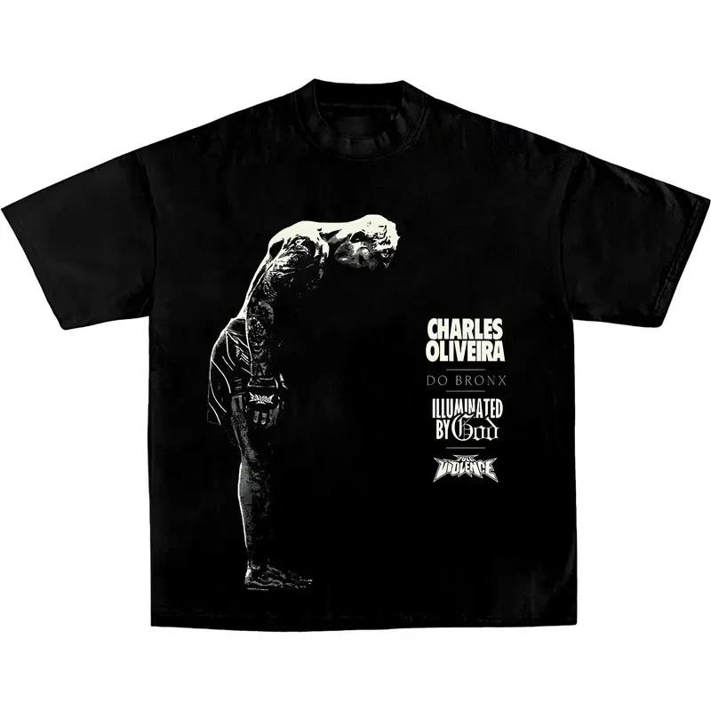 UnderDoz CHARLES OLIVEIRA-THE BOW T-shirt , Boxing T-shirt XXL