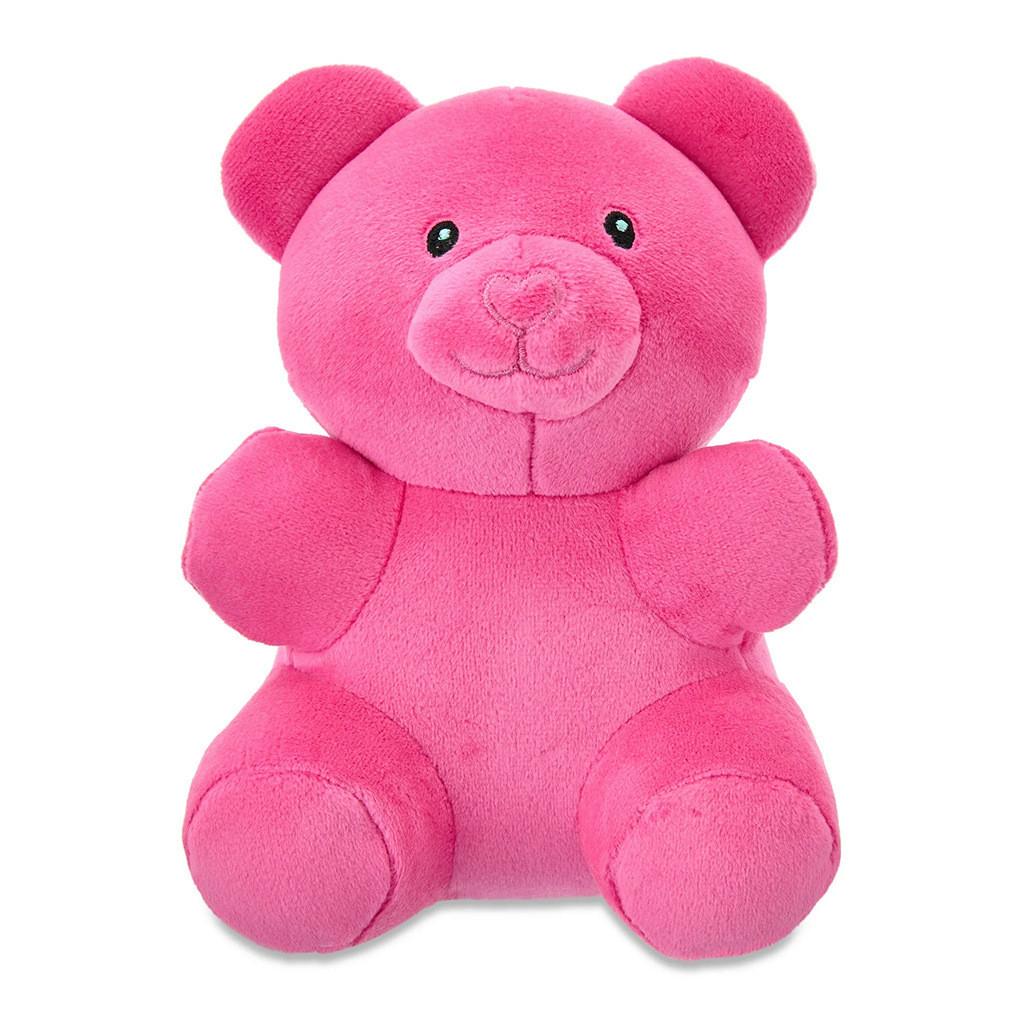 

Plush Bear Toy Gift For Girls Soft Candy Bear Stuffed Animal Romantic Present 16cm рожевий