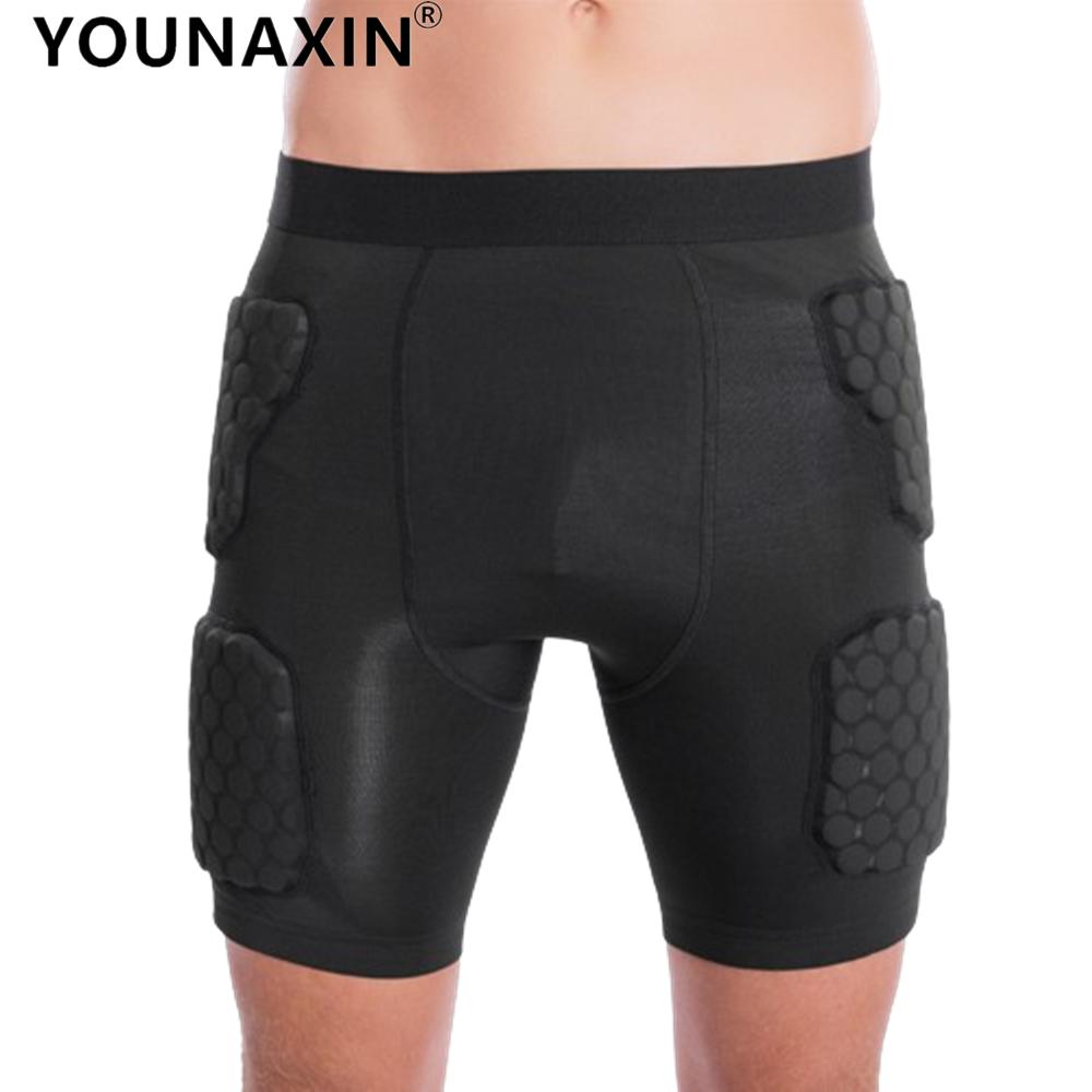 Unisex Svarta Basketshorts Fotboll Cykling Sportunderdel Anti-kollision Andningsbara Elastiska Shorts M L XL 2XL 3XL