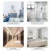 Modern LED PC Glass Screen Panel Wall Light Free Infrared Hand Wave Sensor Switch 10A WiFi 110V CN/GUA Origin
