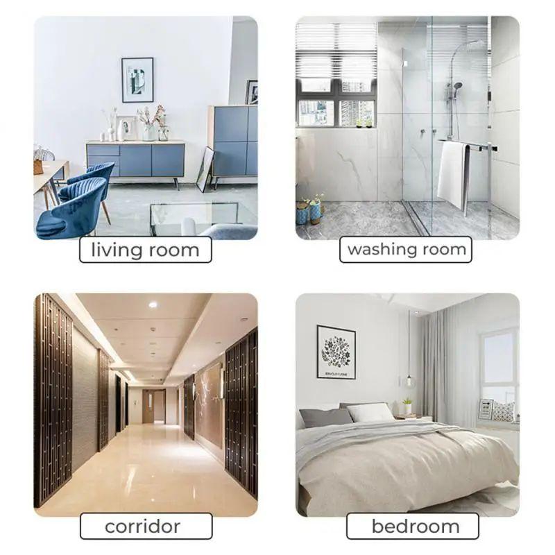Modern LED PC Glass Screen Panel Wall Light Free Infrared Hand Wave Sensor Switch 10A WiFi 110V CN/GUA Origin