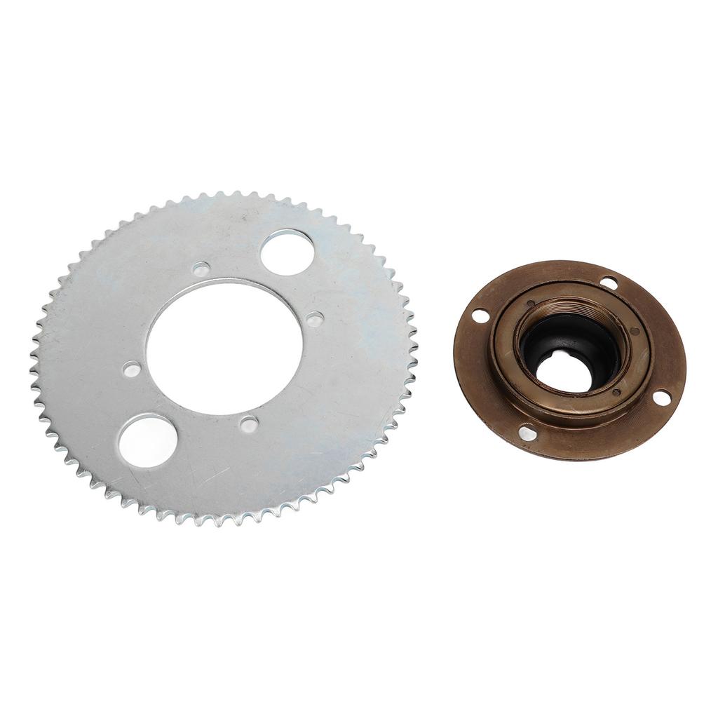 25H 4 Hole 65T Freewheel Sprocket Connector Set Steel Bike Sprocket Modified Parts for Scooter Modification