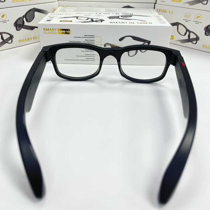 V3 Smart Glasses Anti-blue Light Sunglasses Large Battery And Bluetooth for Calls and Music Bluetooth Glasses