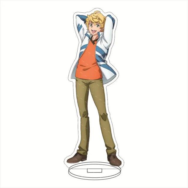 Japan Cartoon Shangri-La Frontier Anime Figur Cosplay Akrylová stojící cedulka Model hračka 15CM talíř Dekor Dekor Fanoušci Vánoční dárek