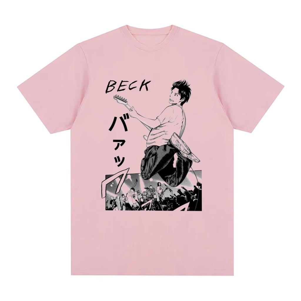 Men's & Women's New Vintage T‑Shirt with Beck Pop Alternative Hip‑Hop Music Graphic Print Women And Men T-shirt